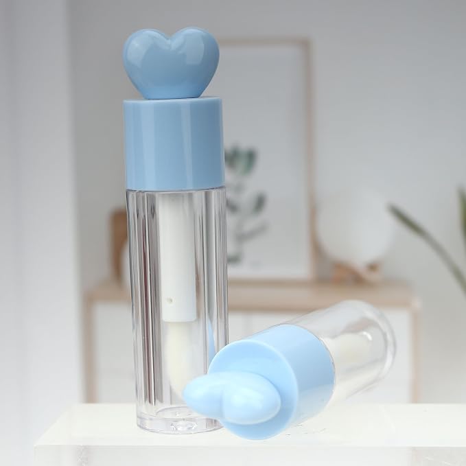 Blue heart cap