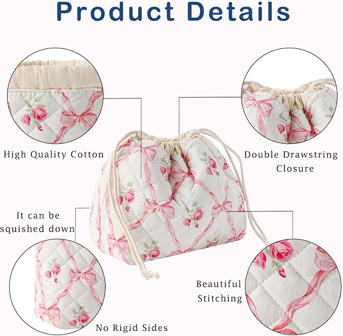 3Pcs Pink Bow