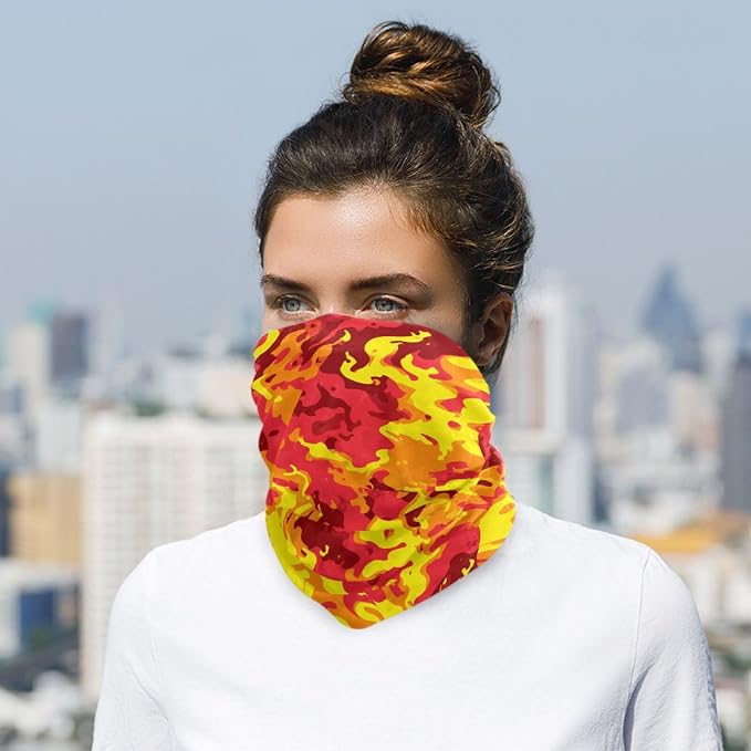 Red and Yellow Flame