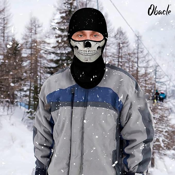 Skull Flag White Black Nose