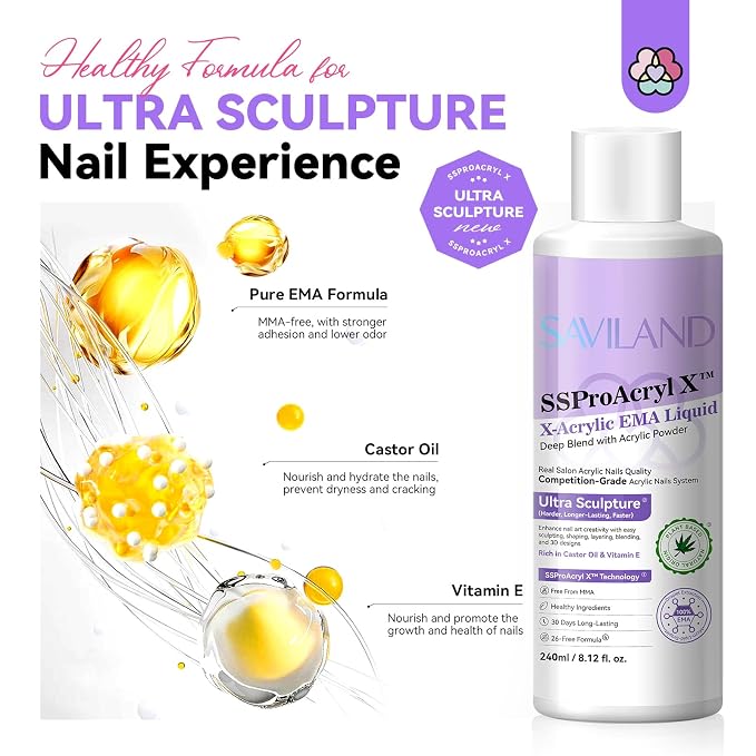 B3-8 oz Liquid Monomer with Brushes