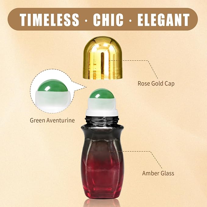 Green Amber Bottles