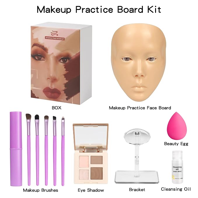 Makeup Practice Full Face+Yellow