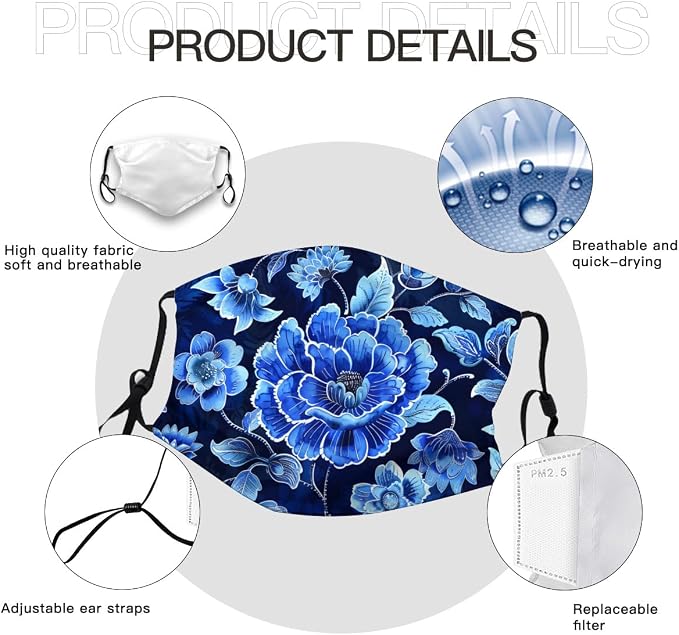 Blue Flower Patterns