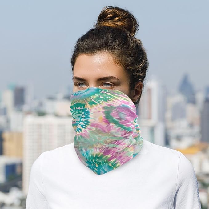 Tie Dye Light Green Pink