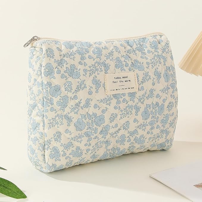 B01-3pcs set-blue floral
