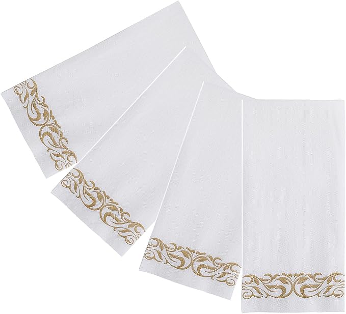 Gold Disposable Guest Towels