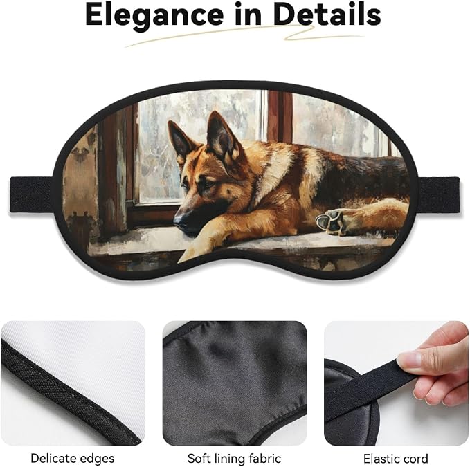 Resting German Shepherd