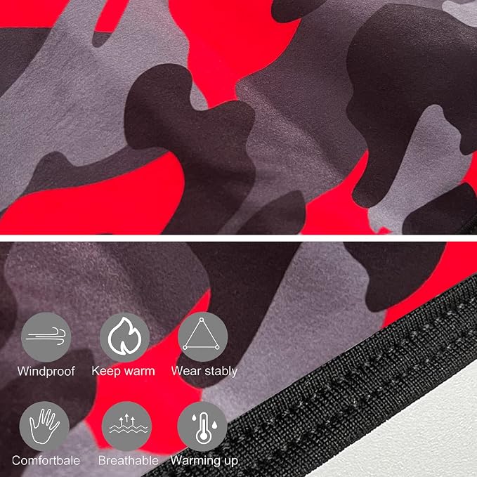 Camo Red Black