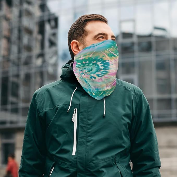 Tie Dye Light Green Pink