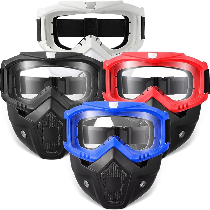 Black, White, Red, Blue