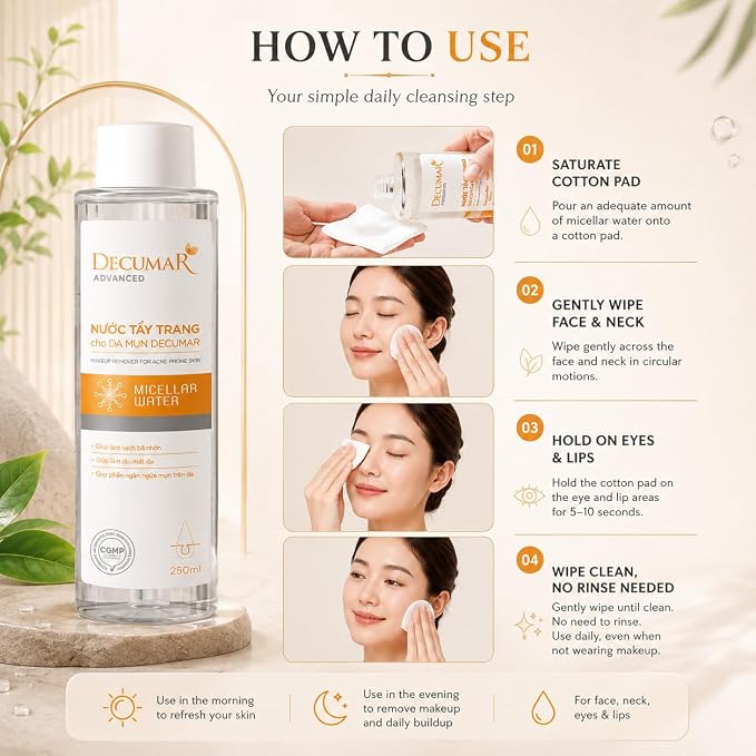 Advanced Micellar Water - 250mL / 8.45 fl oz