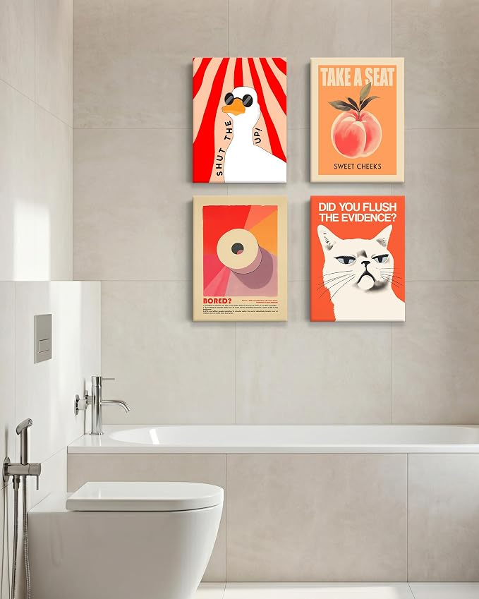 Funny Cat Bathroom