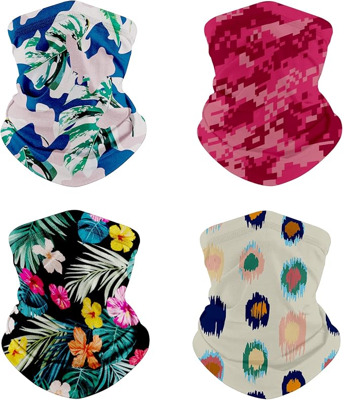 Island Camo + Pink Camo + Costa Rican + Vintage Speckle (4 Pack)