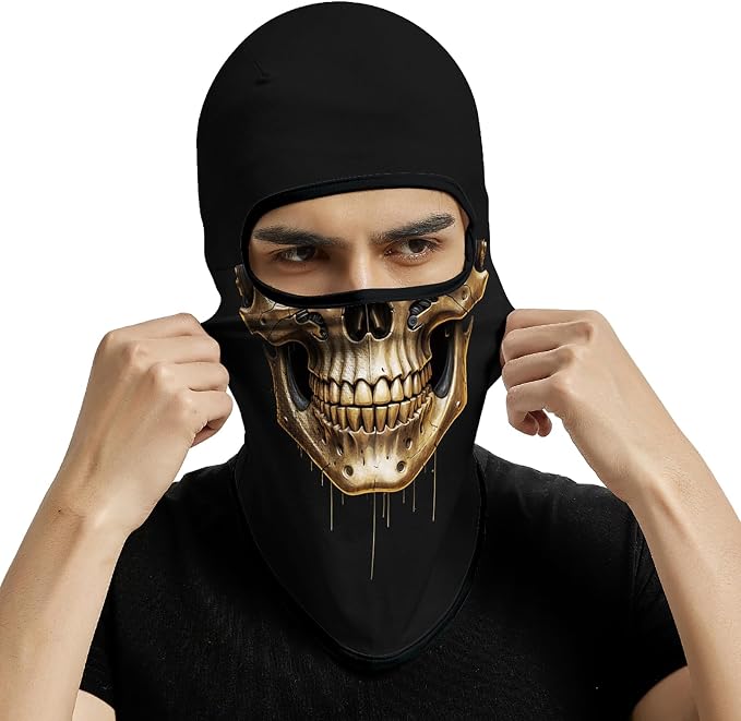 Skull Khaki Face Smile