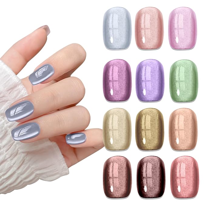 12 Colors-Moonlight Cat Eye Gel