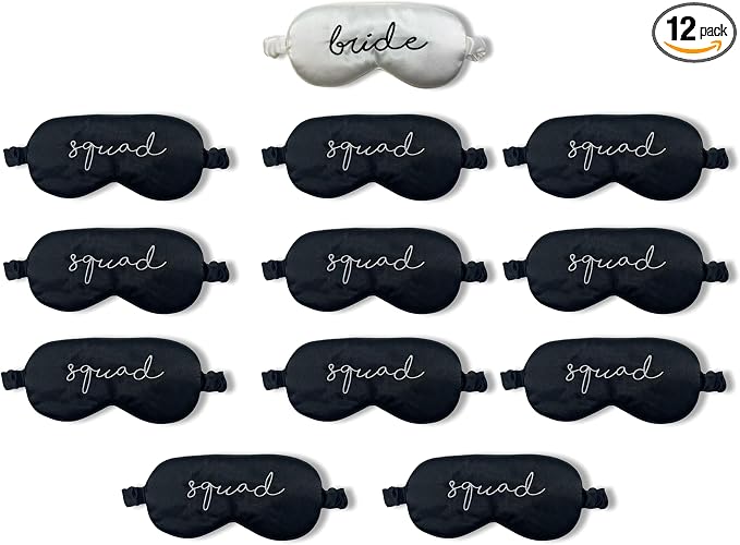 12 Pack: Bride (White) & 11 Squad (Black)