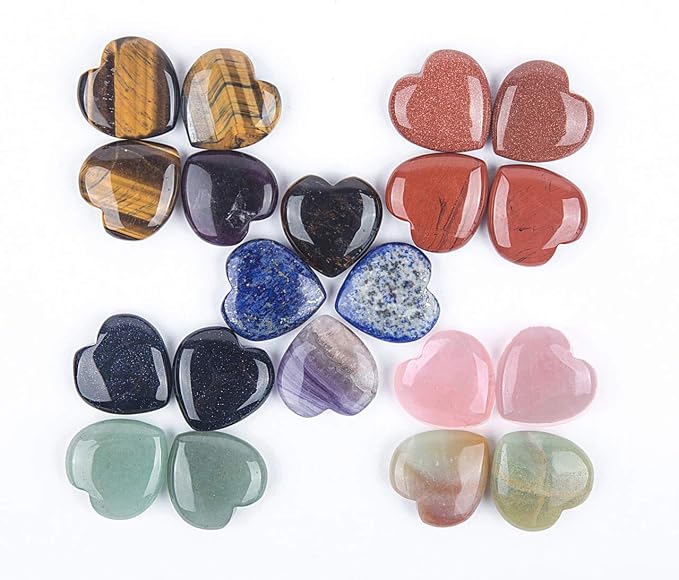 10 Color Heart Mix