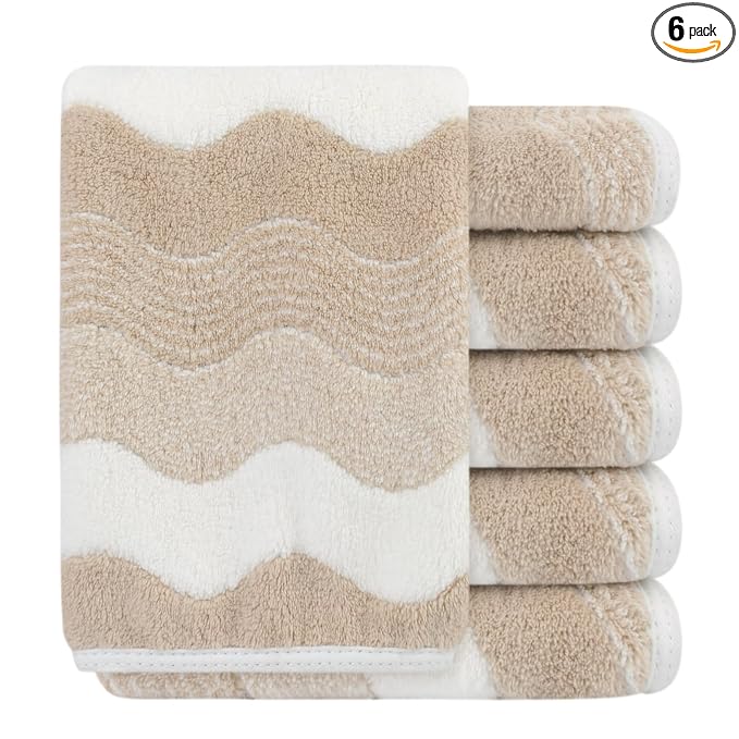 Cream Wave Pattern
