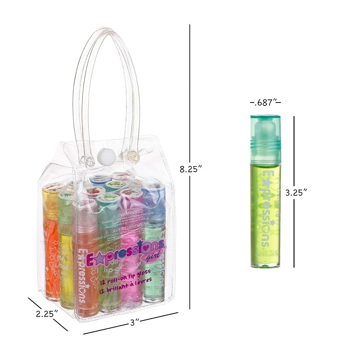 12 Pack Flavored Lip Gloss