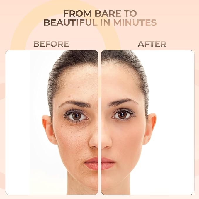 Warm Foundation with Medium Concealer