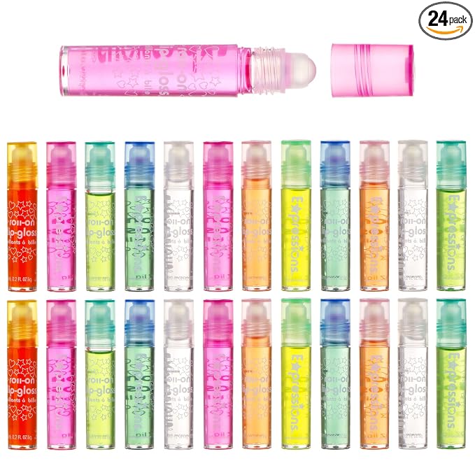 24 Pack Flavored Lip Gloss