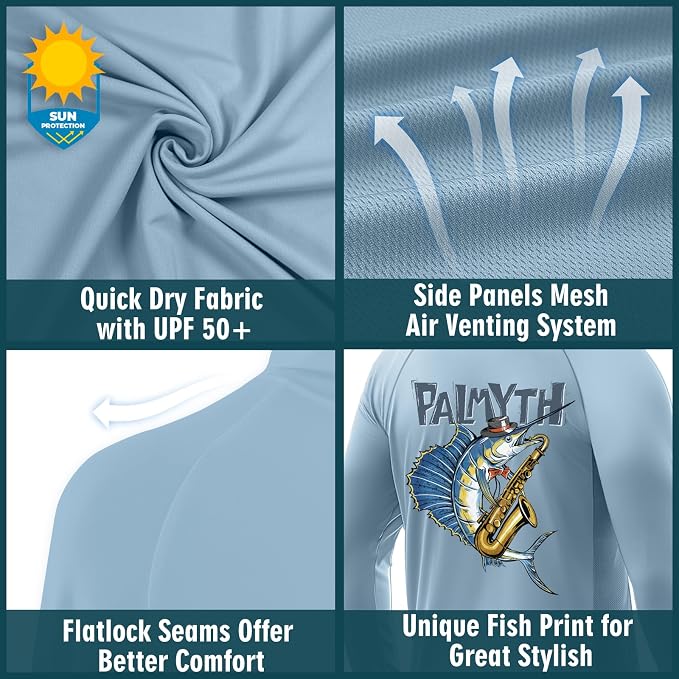 Light Blue/Sailfish Saxophone