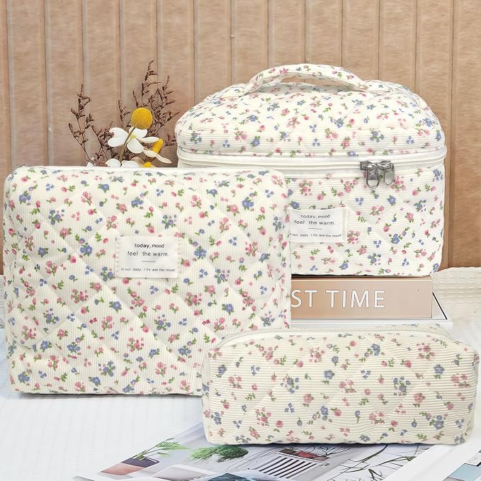 3pcs- Pinkditsyfloral