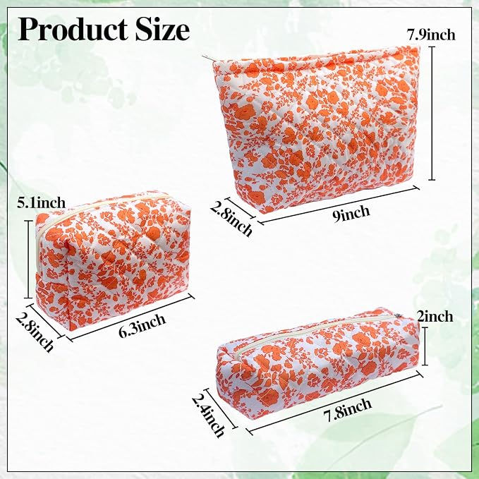 New 3Pcs orange