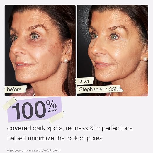 34S medium sand (medium skin with warm, golden undertones)