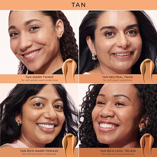 405 Tan Warm (tan with golden warm undertones)