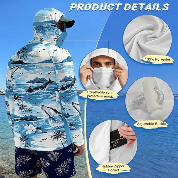 Hawaiian Ocean Whale Print