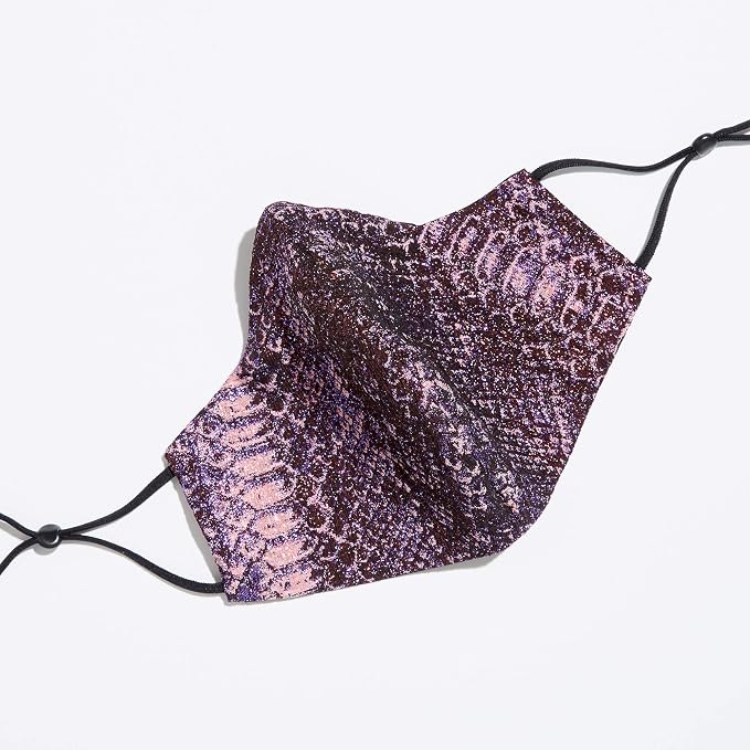 Iridescent Purple Python Mask