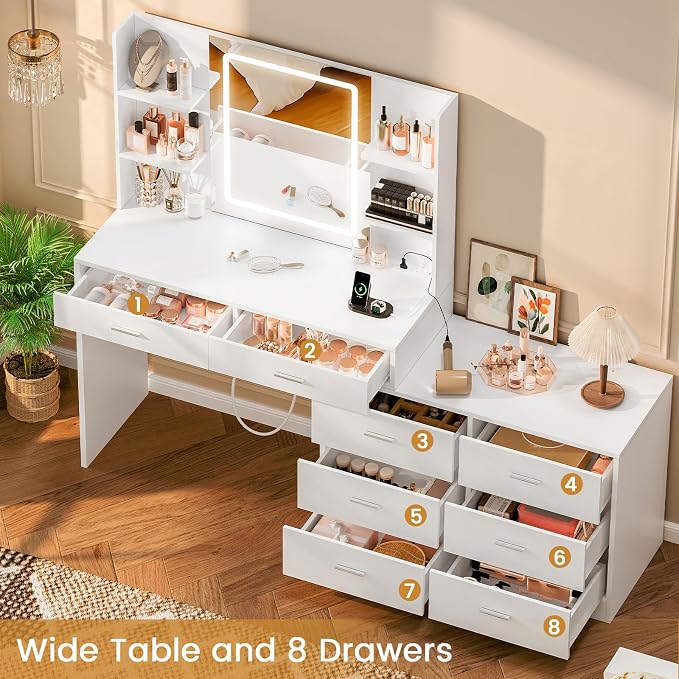 8 Drawers