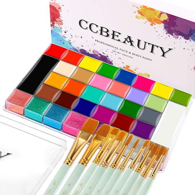 36 Colors With 10 Brushes