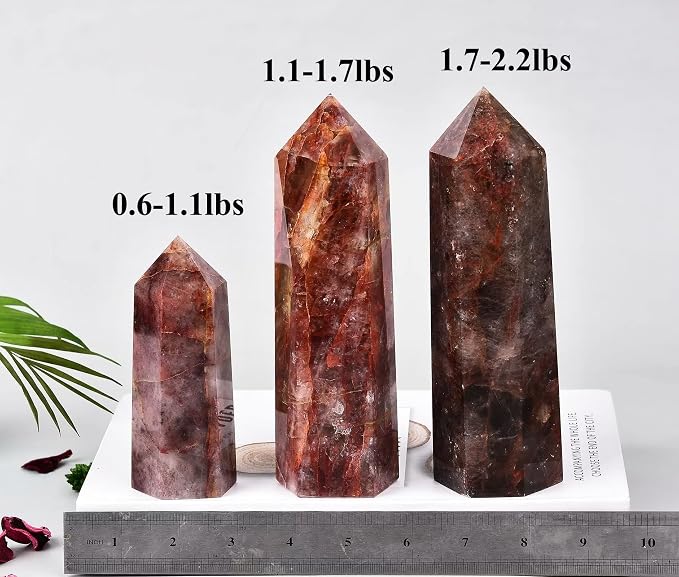 Dark-red Hematoid Quartz