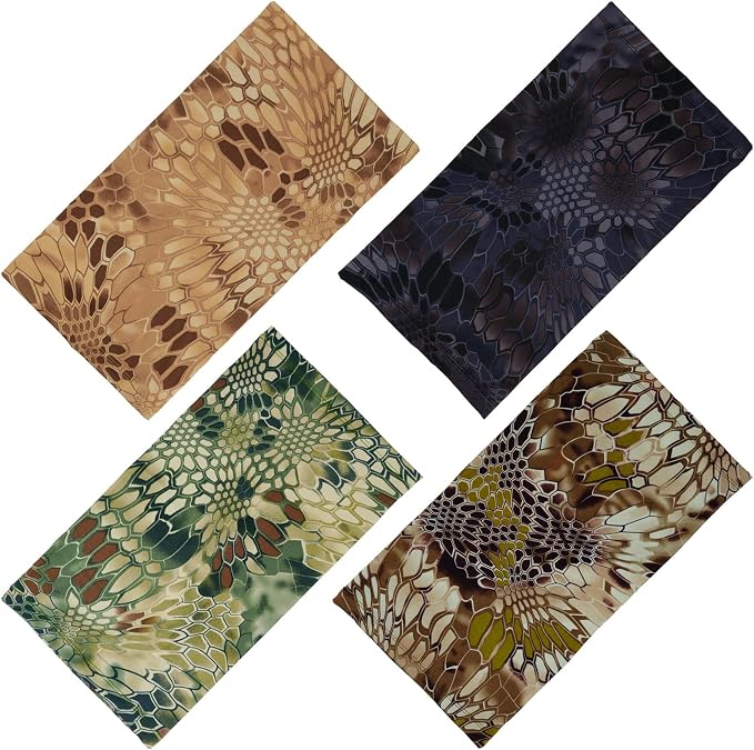 4 Cooling Neck Gaiters Camouflage Python