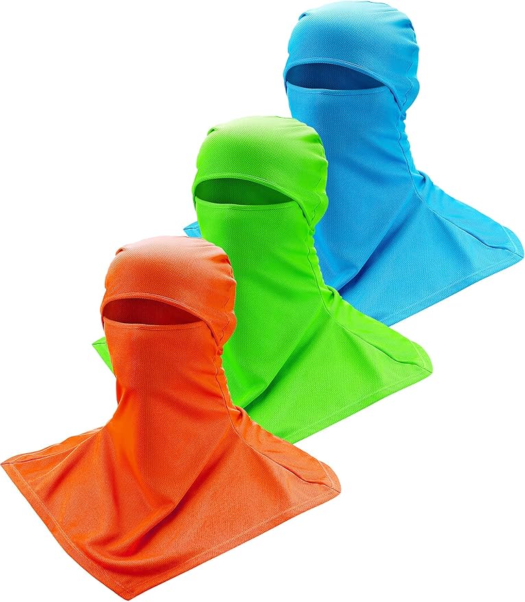 Orange, Green, Blue