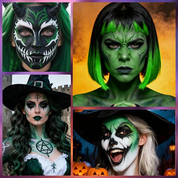 Green+White+Black