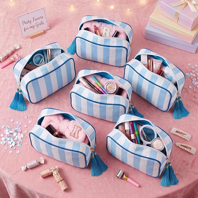 Baby Blue and White