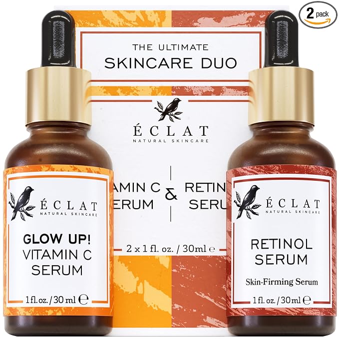 2-Pack Vit C & Retinol | 2 Fl Oz