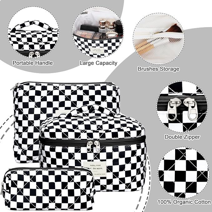 Checkered Black