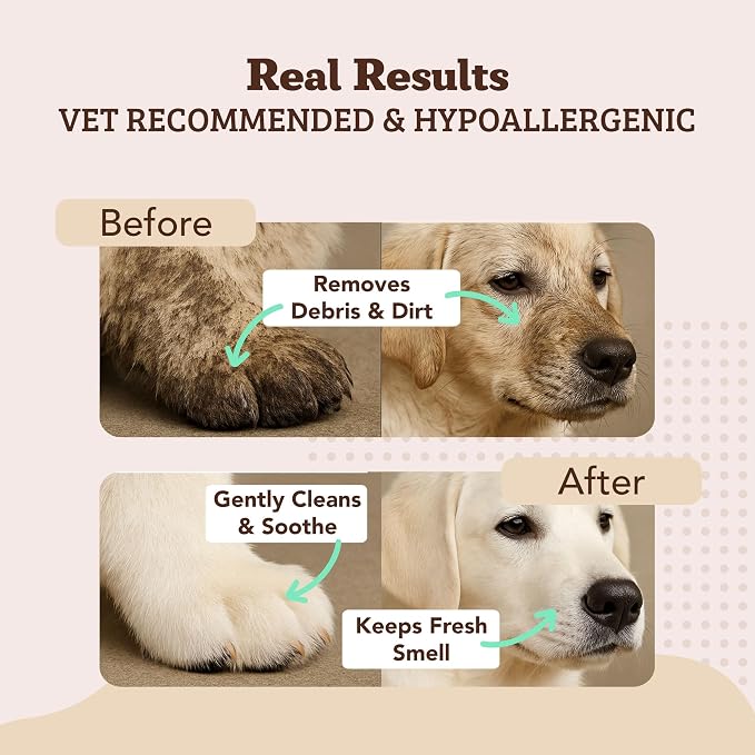 Grooming Wipes 4 Pack