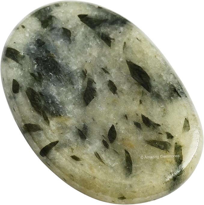 Green Tourmaline in Quartz