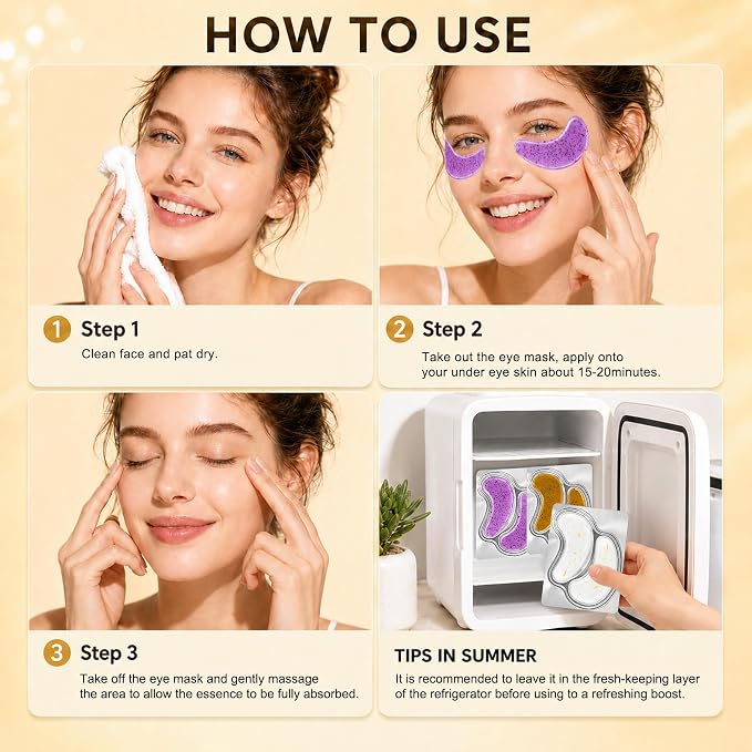 30 Pairs Plant Eye Mask Set