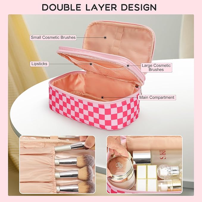 01A-Hot Pink Plaid