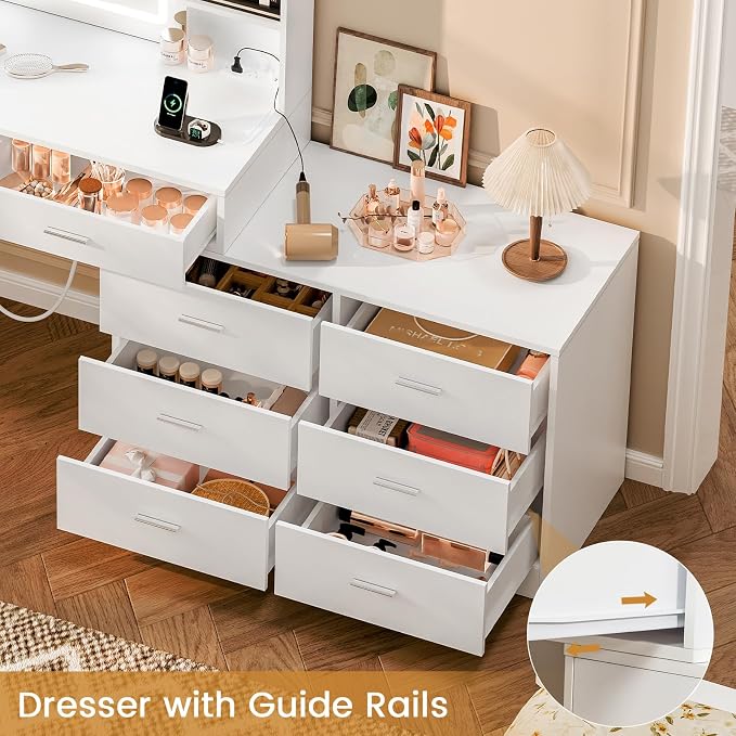 8 Drawers