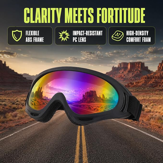 Black Frame/Colorful Lens