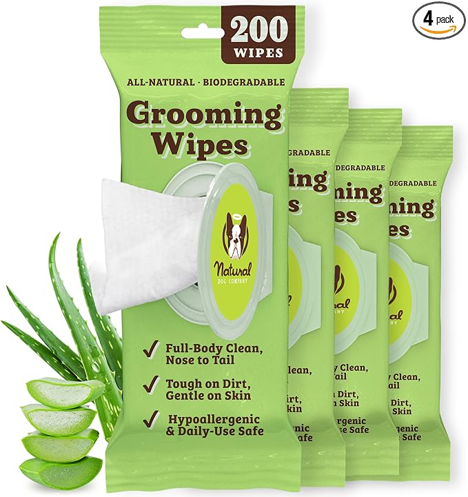 Grooming Wipes 4 Pack