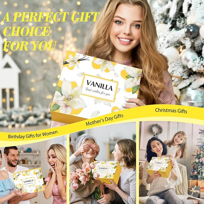 8Pcs Warm Vanilla
